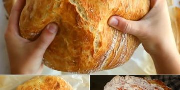 Brot Rezept: Superlecker und Einfach! Außen Knusprig, Innen Weich