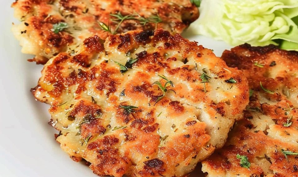 Leckere Blumenkohl Schnitzel