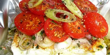 Gebackener Schafskäse