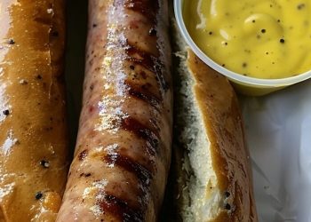 Rezept für deutsche Bratwurst