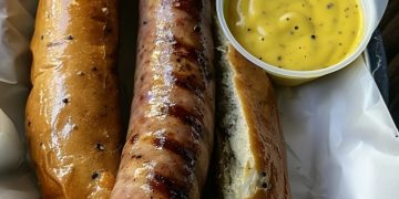 Rezept für deutsche Bratwurst