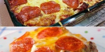 Pizza-Auflauf