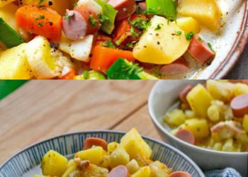 Omas Kartoffelsuppe mit Würstchen Rezept 
