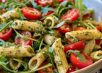  Nudelsalat mit Pesto