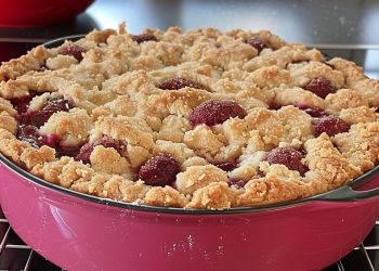 Kirsch Vanillepudding Streuselkuchen