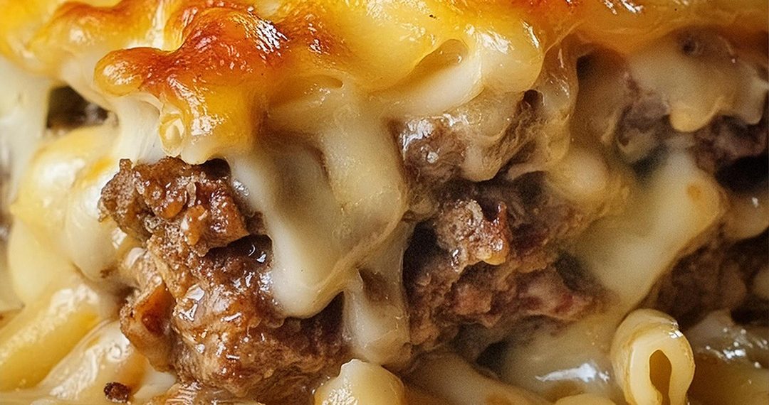 Einfach Schmackofatz, Makkaroni Käse Hackbraten Auflauf sooo lecker!