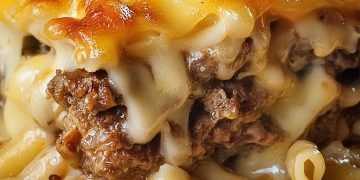 Einfach Schmackofatz, Makkaroni Käse Hackbraten Auflauf sooo lecker!