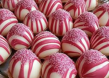 Marzipan – Himbeer – Pralinen