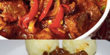 Hirschgulasch, einfach Megalecker