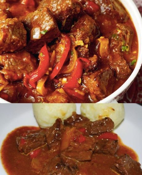 Hirschgulasch, einfach Megalecker