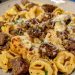  Cheesesteak Tortellini in reichhaltiger Provolone-Sauce