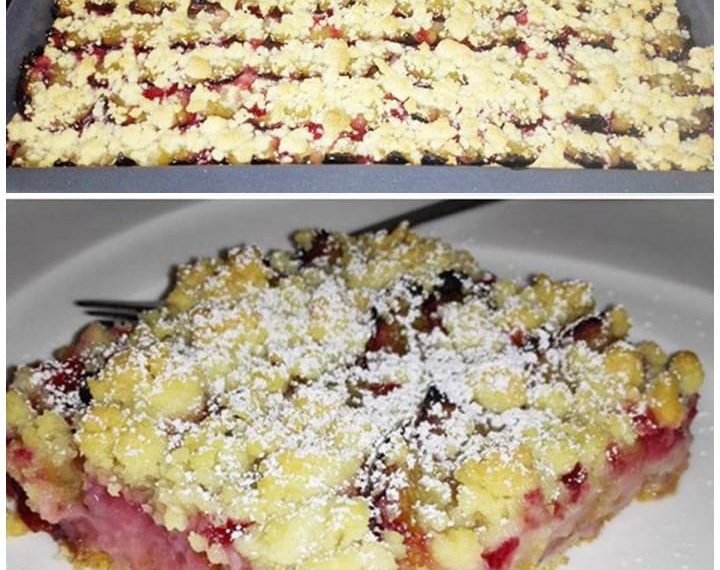 Pflaumen-Streuselkuchen so was von lecker von Blech