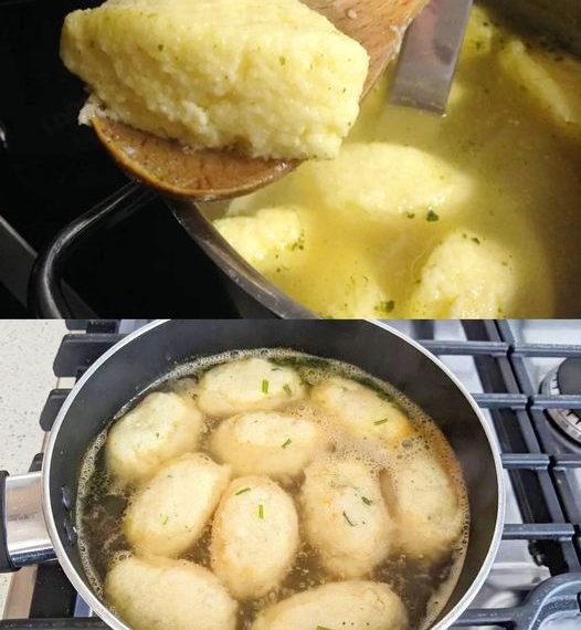 Zergehen auf der Zunge, Fantastische Grießklößchen von Oma, soo lecker