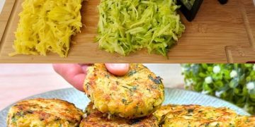 Zucchini-Kartoffelpuffer
