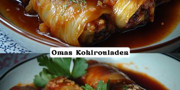 Omas Kohlrouladen