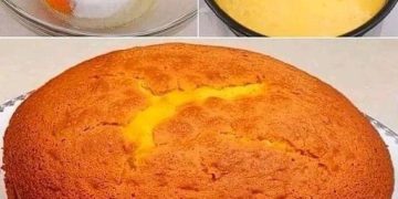 ZITRONENKUCHEN Den Backofen vorheizen