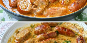 Bratwurstgeschnetzeltes Lecker