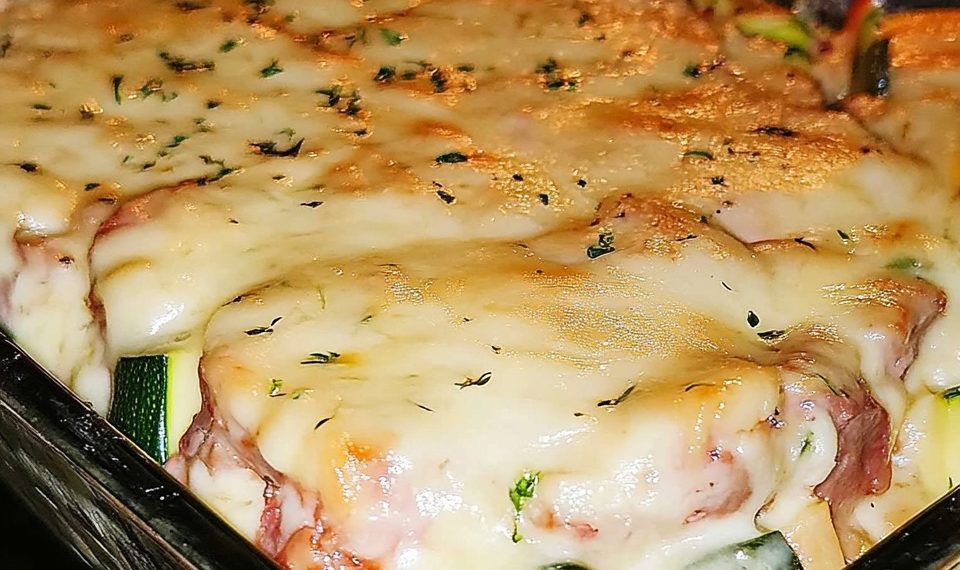 Hackfleisch-Zucchini-Auflauf