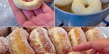 Ich backe diese Donuts 2x pro Woche