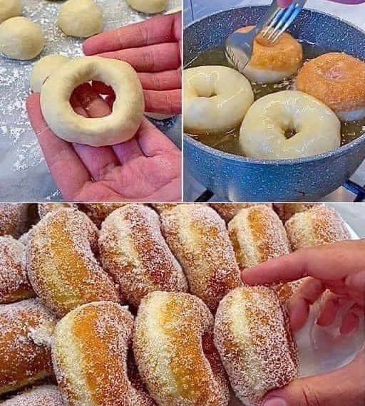 Ich backe diese Donuts 2x pro Woche