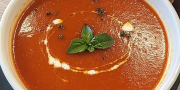 Frische Tomatensuppe