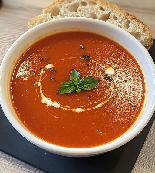 Frische Tomatensuppe