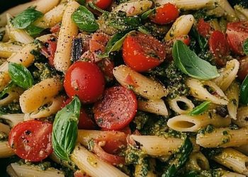 Eckis italienischer Nudelsalat mit Pesto – ein leckeres Rezept für die ganze Familie