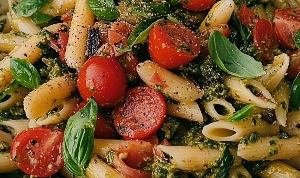 Eckis italienischer Nudelsalat mit Pesto – ein leckeres Rezept für die ganze Familie
