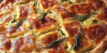 Schafskäse-Zucchini-Quiche