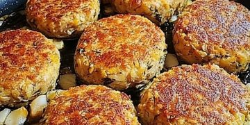 Haferflocken-Käse-Bratlinge