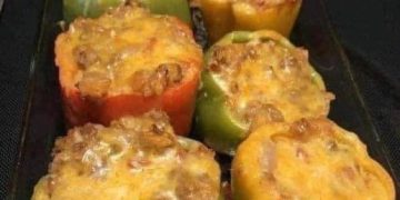 Gefüllte Paprika