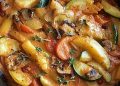 Sommerliche Schupfnudelpfanne