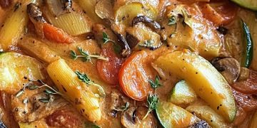 Sommerliche Schupfnudelpfanne