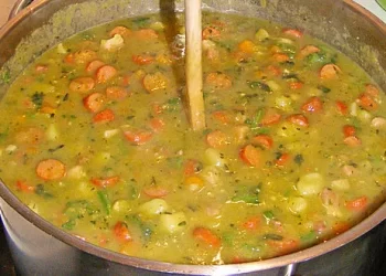 Erbseneintopf nach Bundeswehrrezept