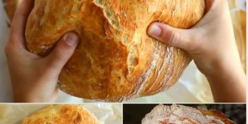 Brot Rezept: Superlecker und Einfach! Außen Knusprig, Innen Weich