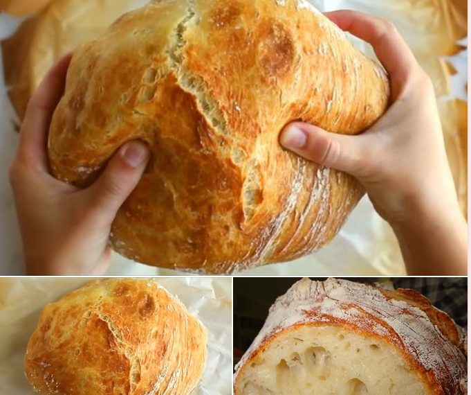 Brot Rezept: Superlecker und Einfach! Außen Knusprig, Innen Weich