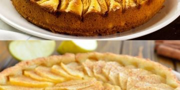  Genieße unseren klassischen Apfelkuchen – ein absoluter Genuss! 