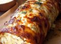 Hackfleisch Käse Rolle