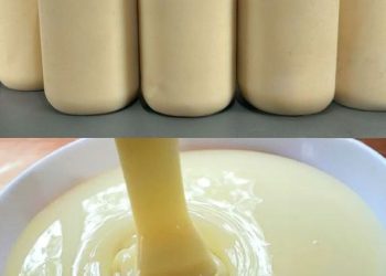 Selbstgemachte Kondensmilch mit 2 Zutaten: lecker und ergiebig