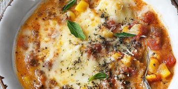 Omas Pizzasuppe