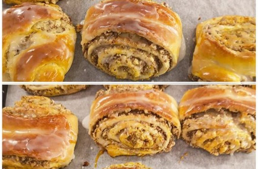 Lecker Nuss-Rollen, in nur 30 Minuten fertig