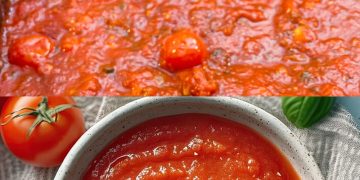 Sizilianische Tomatensoße 