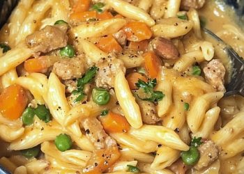 Schupfnudel-Hähnchen-Gemüsepfanne