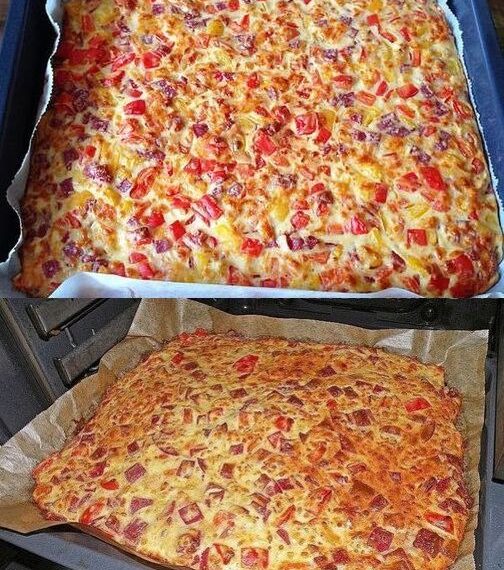 Schüttelpizza ein Blitzrezept, backe ich jeder Woche