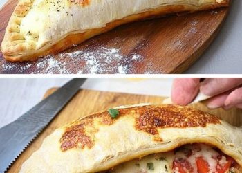 Calzone mit Blätterteig