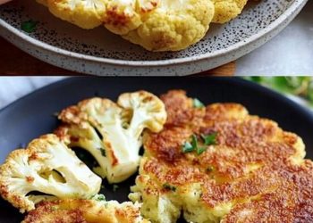 Ich konnte es täglich essen, Blumenkohlschnitzel mit 2 Eier