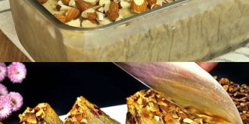 Rezept für gesunden Apfel-Haferflocken-Auflauf