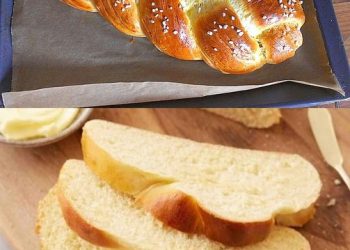 Ich backe sicher nur 300 g Milch und 550g Mehl, Hefezopf von Uroma 