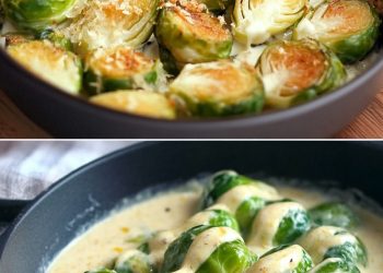 Rosenkohl in Frischkäse Senfsauce