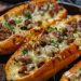 Philly Cheesesteak Knoblauchbrot